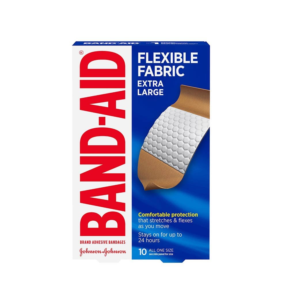 Band-Aid flexible fabric extra large bandage pack
