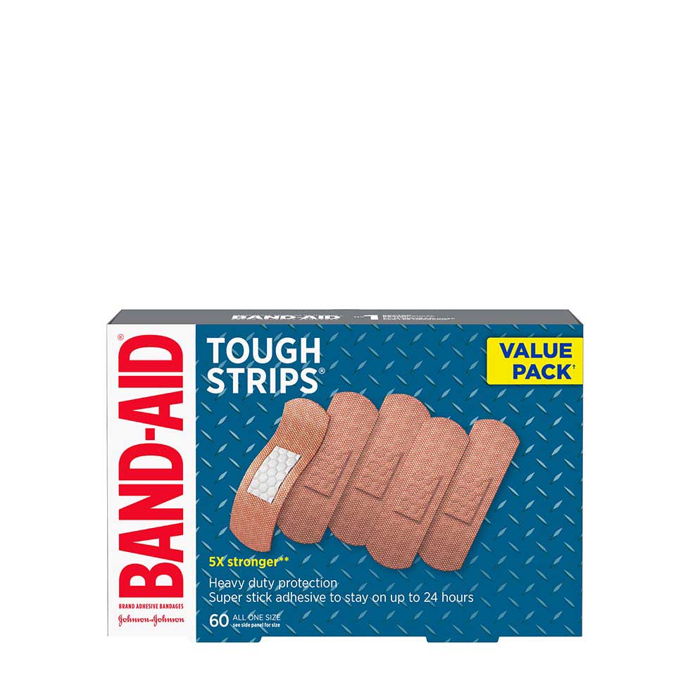 Band-Aid tough strips value pack of 60 bandages