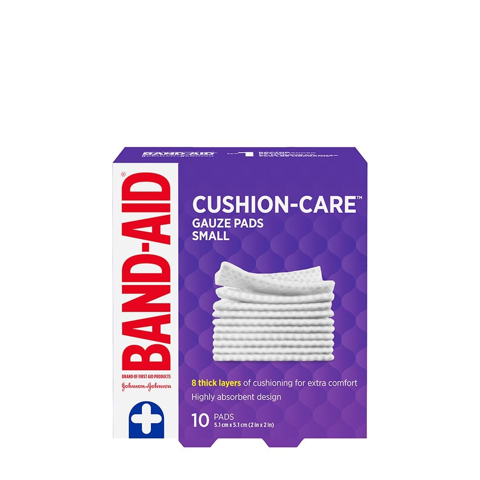 Band-Aid small gauze pads pack of 10