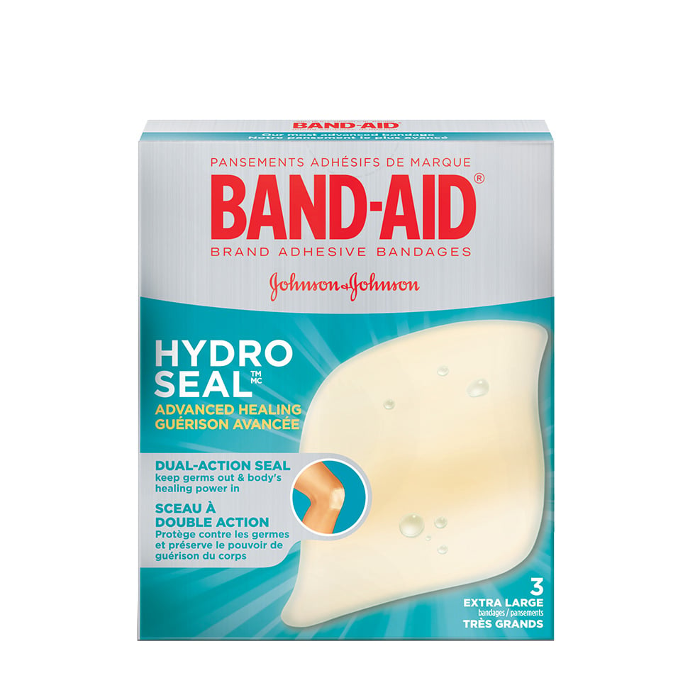 BAND-AID Hydro Seal Extra Large Bandages