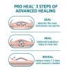 Band-Aid Pro Heal Adhesive Bandages offer 3 steps of advanced healing: seal, heal and reveal