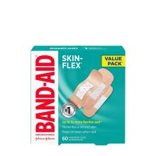 Band-Aid Skin flex value pack of 60 assorted sizes