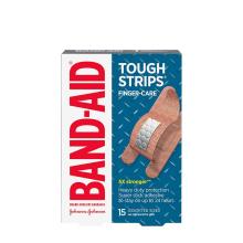 Band-Aid finger bandages in assorted sizes pack