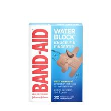 Band-Aid water block knuckle and fingertip bandages