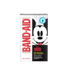 Disney Mickey Mouse BAND-AIDs for Cuts and Scrapes, 15 count, waterproof adhesive bandages