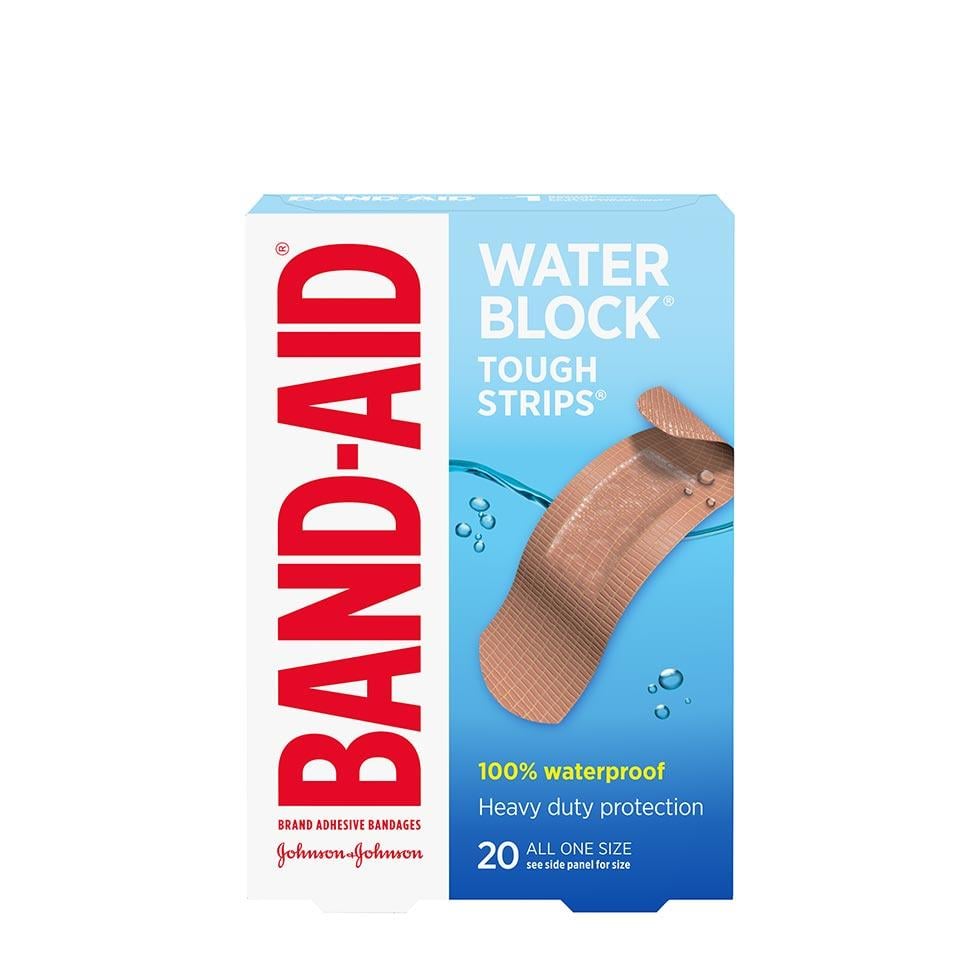 Band-Aid water block touch strip bandages pack of 20
